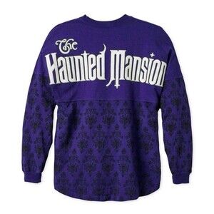 Haunted Mansion purple Ghost Host Spirit Jersey for Adults XXL